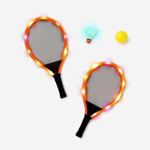 Badminton set with LED lights - Image 3