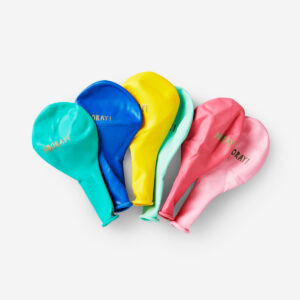 Hooray balloons - 6 pcs - Image 1