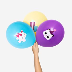 Balloons with prints - 6 pcs - Image 2