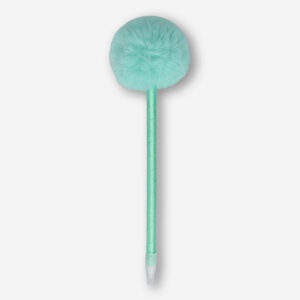 Pom pom ballpoint pen