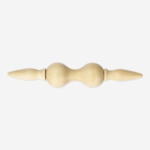 Bamboo massage roller for body - Image 1