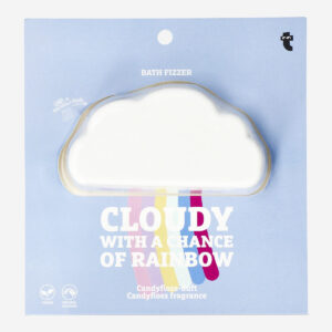 Cloud-shaped candyfloss bath fizzer - Image 1