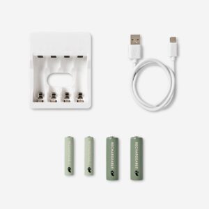 Battery charger. With rechargeable batteries - Image 1