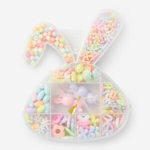 Bead set with string - Pastel colours