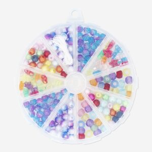Bead set with string - Galaxy mix