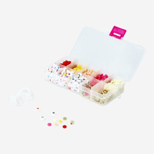 Bead set with string - Colourful beads and letters - Image 2