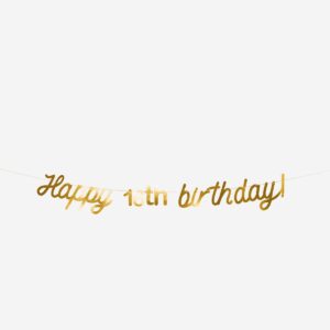 Birthday garland. 400 cm
