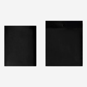 Black Rain Poncho for Adults - Image 3