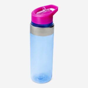 Blue and pink drinking bottle - 700 ml - Image 1