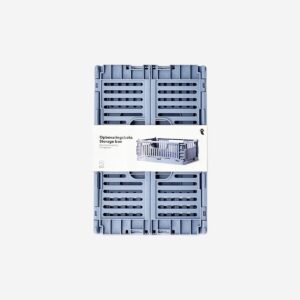 Blue collapsible storage box - Large - Image 2
