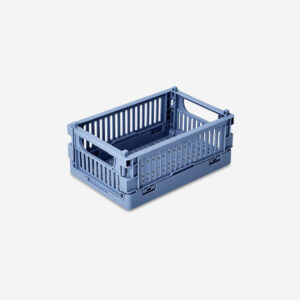 Blue collapsible storage box - Small - Image 1