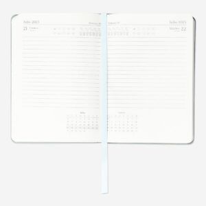 Blue Daily Diary A6 - Spanish - Image 2