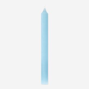 Blue dinner candle - 24 cm
