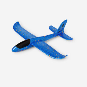 Blue foam plane