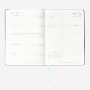 Blue Weekly Diary B6 - English - Image 2