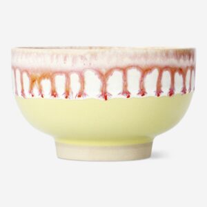 Bowl with dripping glaze - Large - Image 3