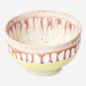 Bowl with dripping glaze - Large