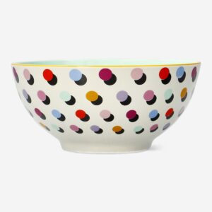 Bowl with multi coloured dots - Image 2