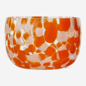 Bowl with orange dots - Image 2