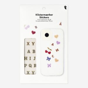 Assorted phone stickers