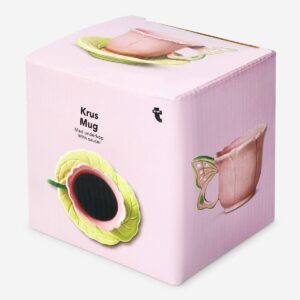 Butterfly mug with saucer - 110 ml - Image 3