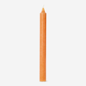 Orange Dinner Candle - 24 cm