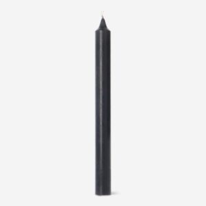 Black Dinner Candle - 24 cm