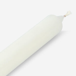 Ivory White Dinner Candle - 24 cm - Image 2