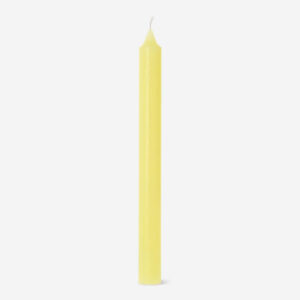 Yellow Dinner Candle - 24 cm
