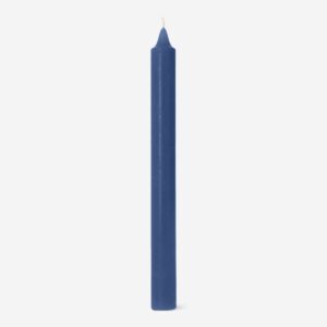 Dark Blue Dinner Candle - 24 cm