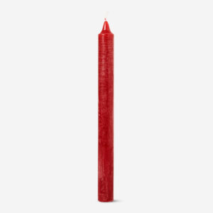 Dark Red Dinner Candle - 25 cm - Image 1