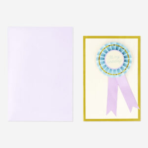 Card with envelope and birthday badge - Image 1