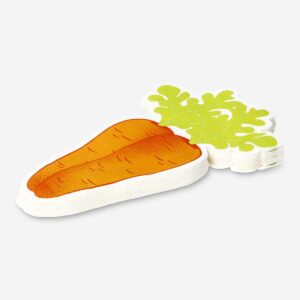Carrot shaped napkins - 16 pcs - Image 2