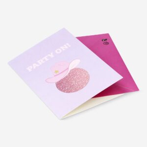 Celebration card with cowboy hat - Image 3
