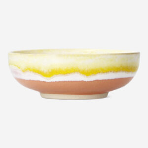 Ceramic bowl with dripping glaze - Small - Image 1