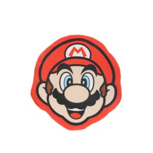 Super Mario Cushion Shaped Velour - Head