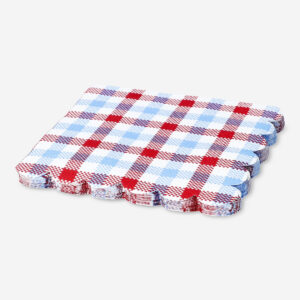 Checkered napkins - 16 pcs - Image 3