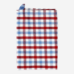 Checkered tea towel - 50 x 70 cm