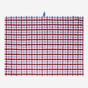 Checkered tea towel - 50 x 70 cm - Image 3