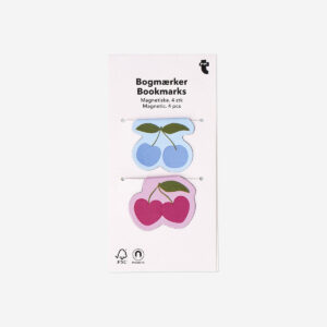 Cherry bookmarks - 4 pcs