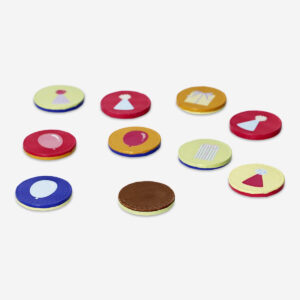 Chocolate coins in net - Image 2