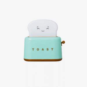 Colour changing lamp as a toaster with bread - Image 1