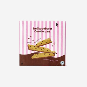 Cookie bar with milk chocolate bottom - Image 1