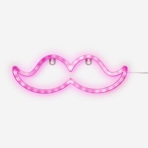 Cosy moustache shaped lamp - Image 1