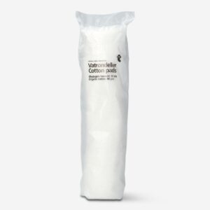 White cotton pads - 80 pcs