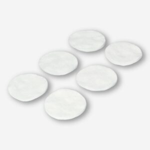 White cotton pads - 80 pcs - Image 2