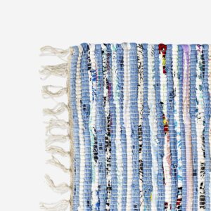 Cotton rug with fringes - Image 2