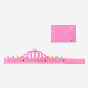 Crown shaped card with envelope - Image 2