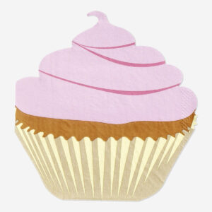 Cupcake napkins - 16 pcs - Image 1