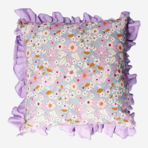 Cushion with flower print - Image 1